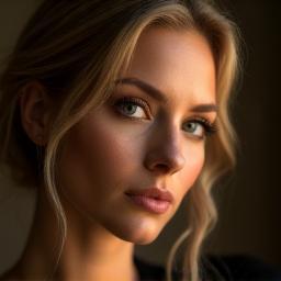 Portret zangeres Anna Jansen